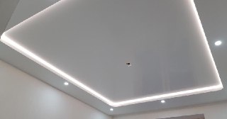 Светодиодные натяжные потолки Новоалтайск, цена от 1550 руб.